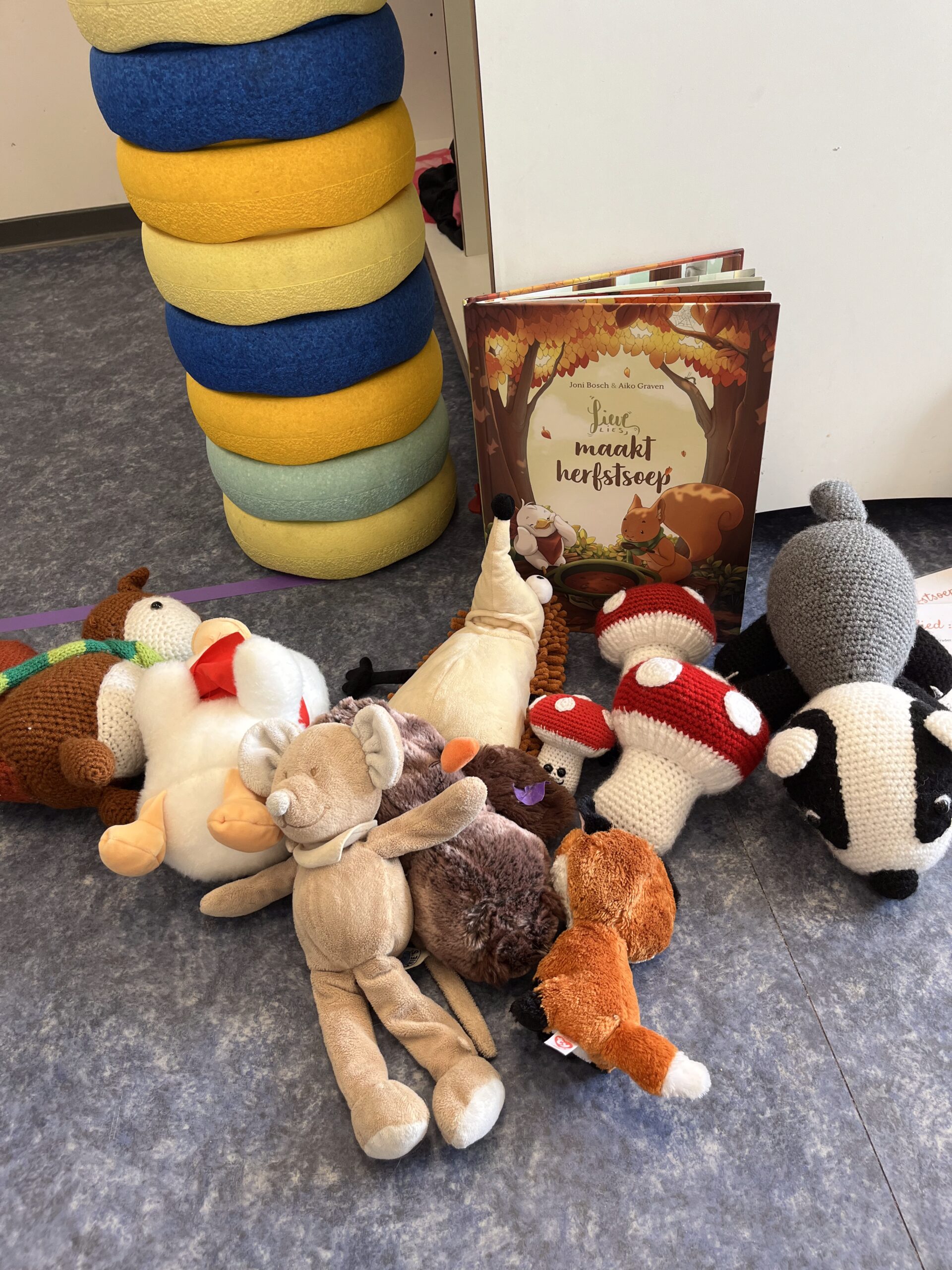 Taaldans Lies maakt herfstsoep